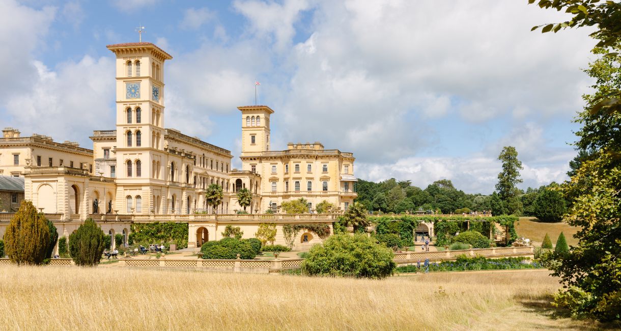 Osborne House in the summer